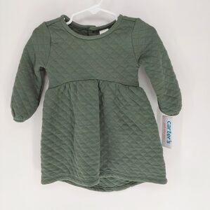 Green carter's dress 9 months